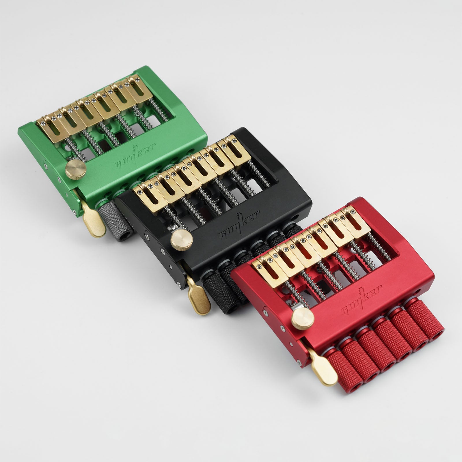 Guyker WAT001 CNC Headless Guitar Bridge for Electric Guitar - Drop D Function