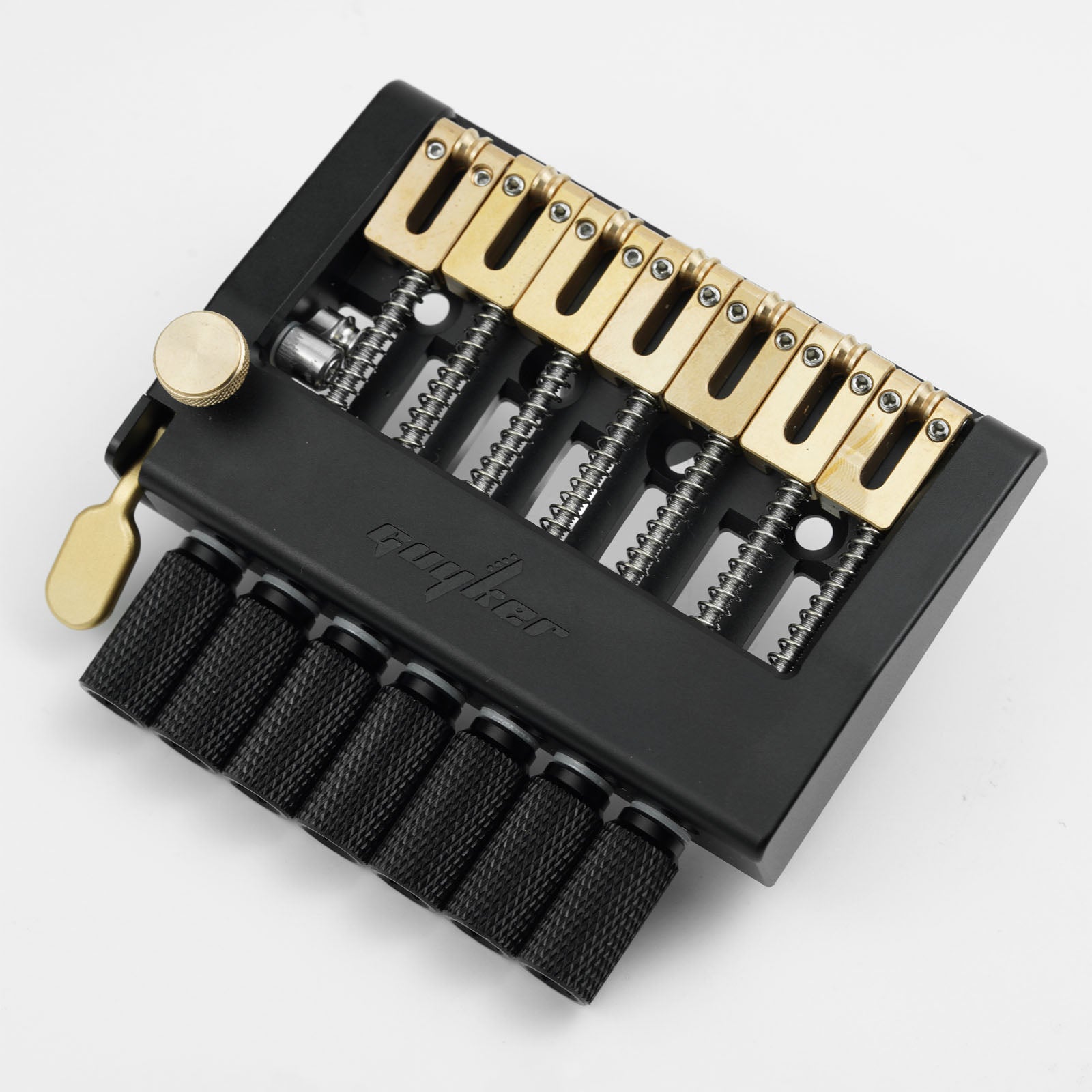 Guyker WAT001-7 7-String CNC Headless Guitar Bridge for Electric Guitar - Drop D Function