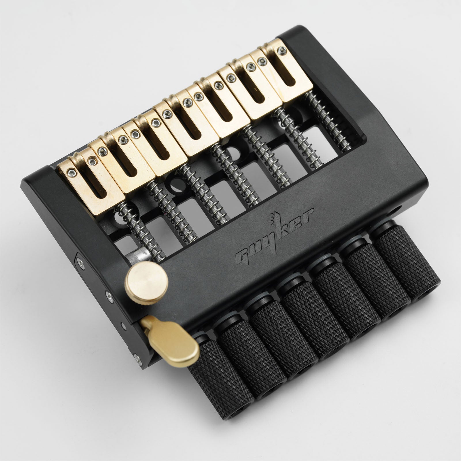 Guyker WAT001-7 7-String CNC Headless Guitar Bridge for Electric Guitar - Drop D Function
