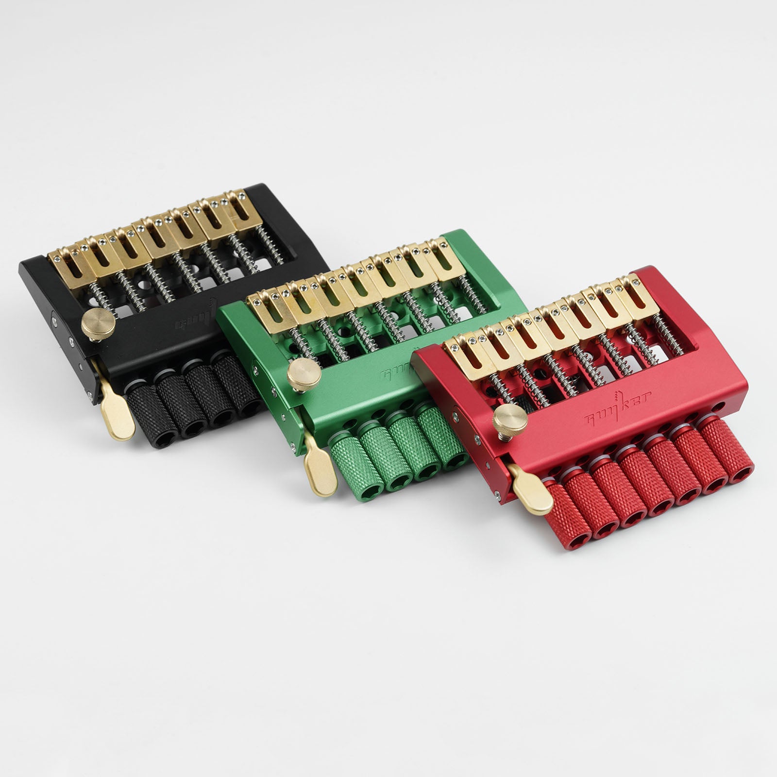 Guyker WAT001-7 7-String CNC Headless Guitar Bridge for Electric Guitar - Drop D Function