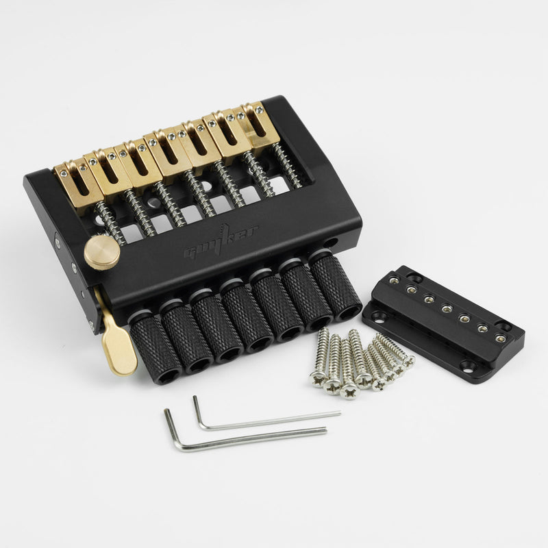 Guyker WTA001-7 7-String CNC Headless Guitar Bridge for Electric Guitar - Drop D Function