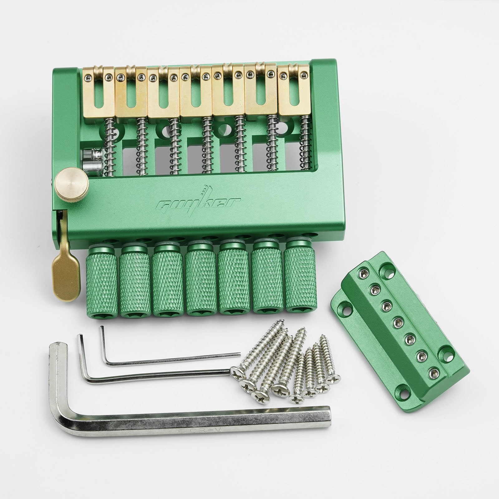 Guyker WAT001-7 7-String CNC Headless Guitar Bridge for Electric Guitar - Drop D Function