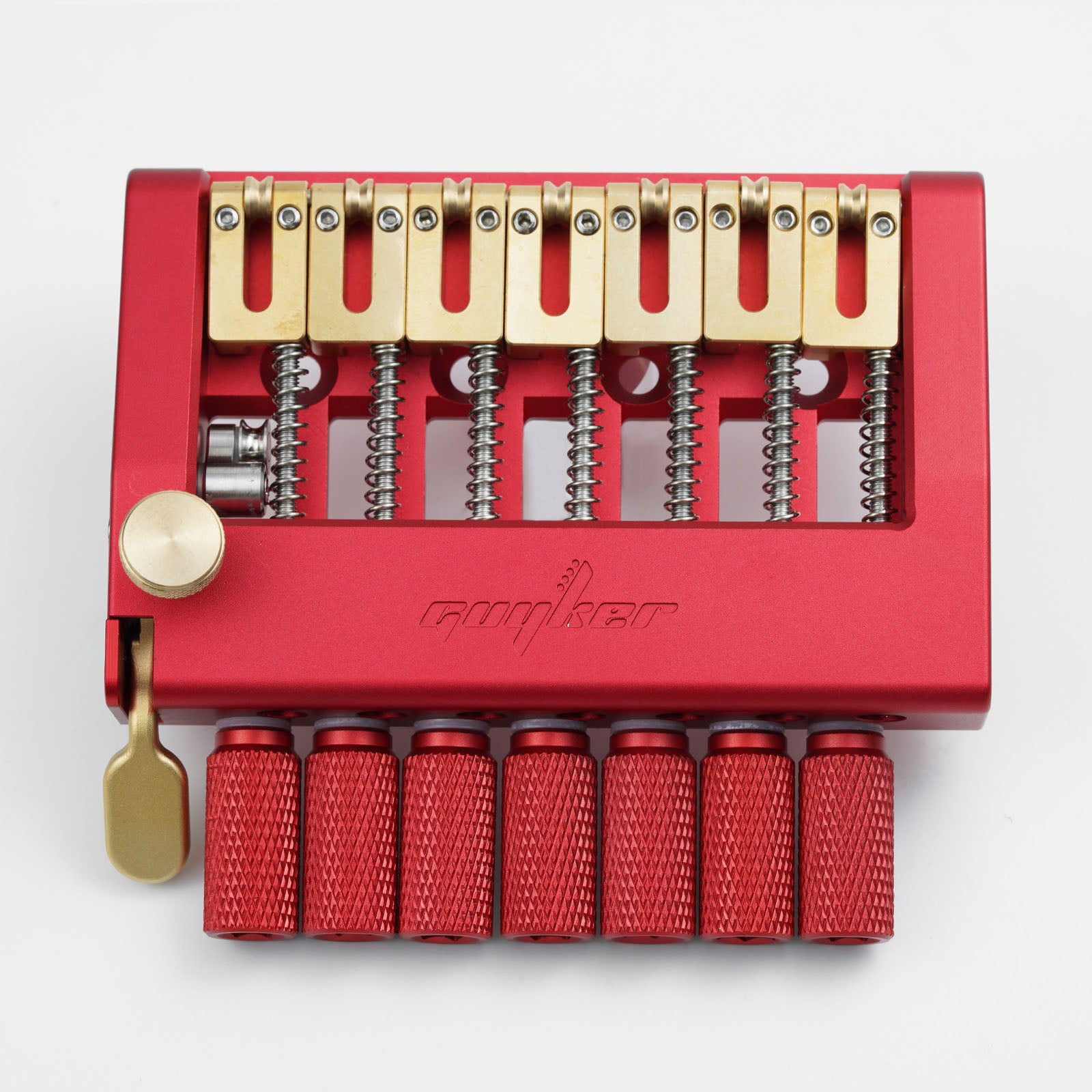 Guyker WAT001-7 7-String CNC Headless Guitar Bridge for Electric Guitar - Drop D Function