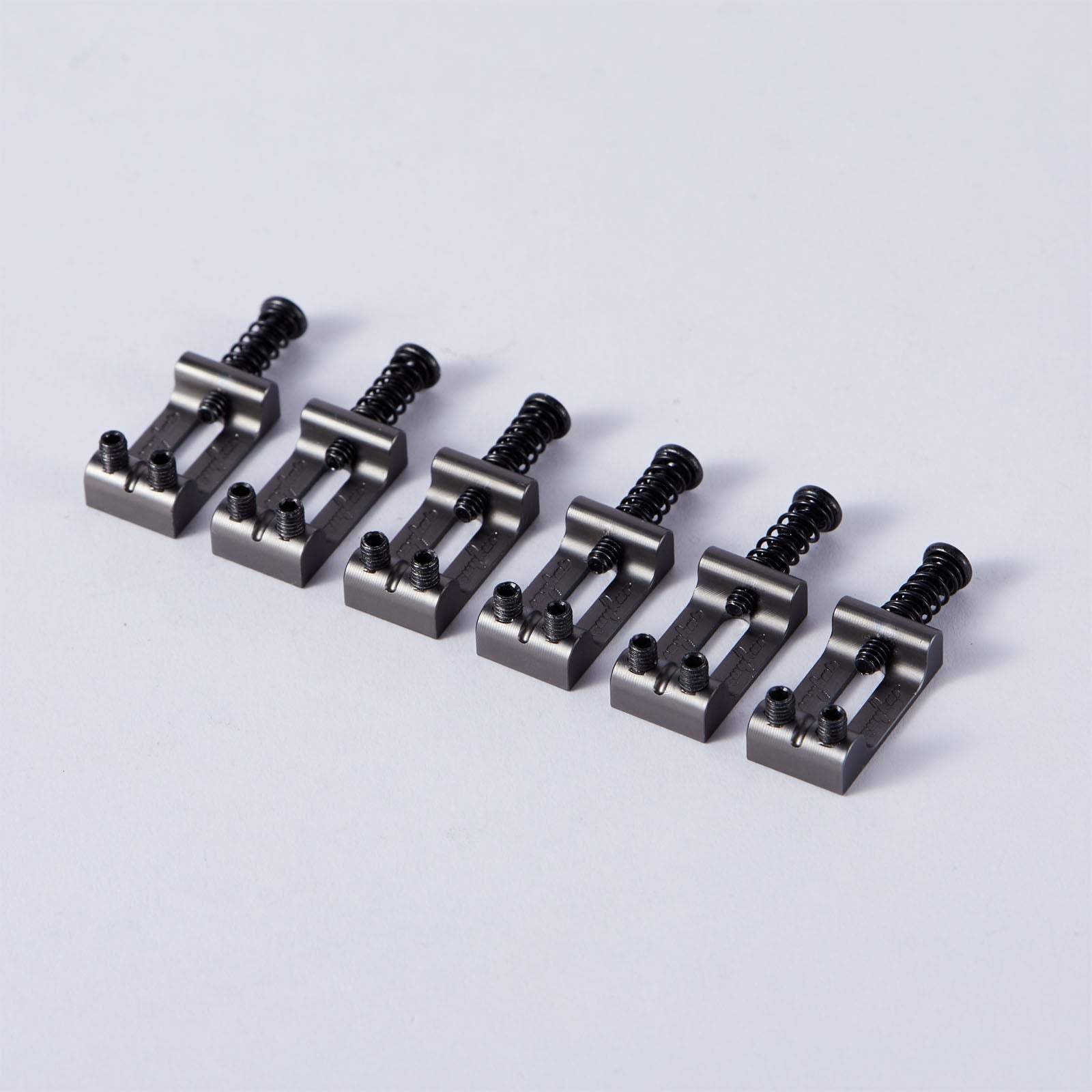 Guyker 10.5mm-10.8mm Tremolo Bridge Bent Brass Saddles
