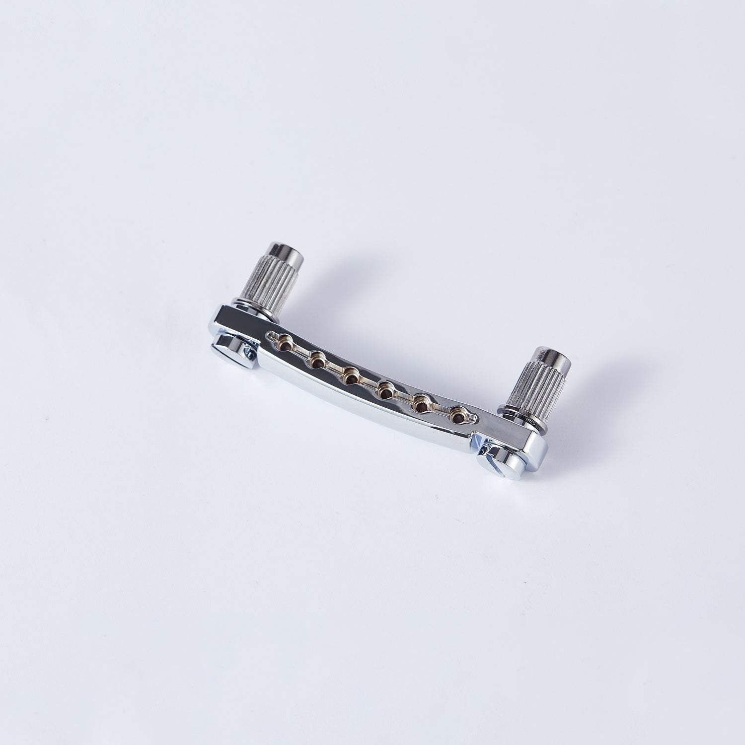 Guyker Guitar Tune-O-Matic Tailpiece Stop Bar with Studs - Bridges Parts Replacement for LP SG Style 6 String Electric Guitar