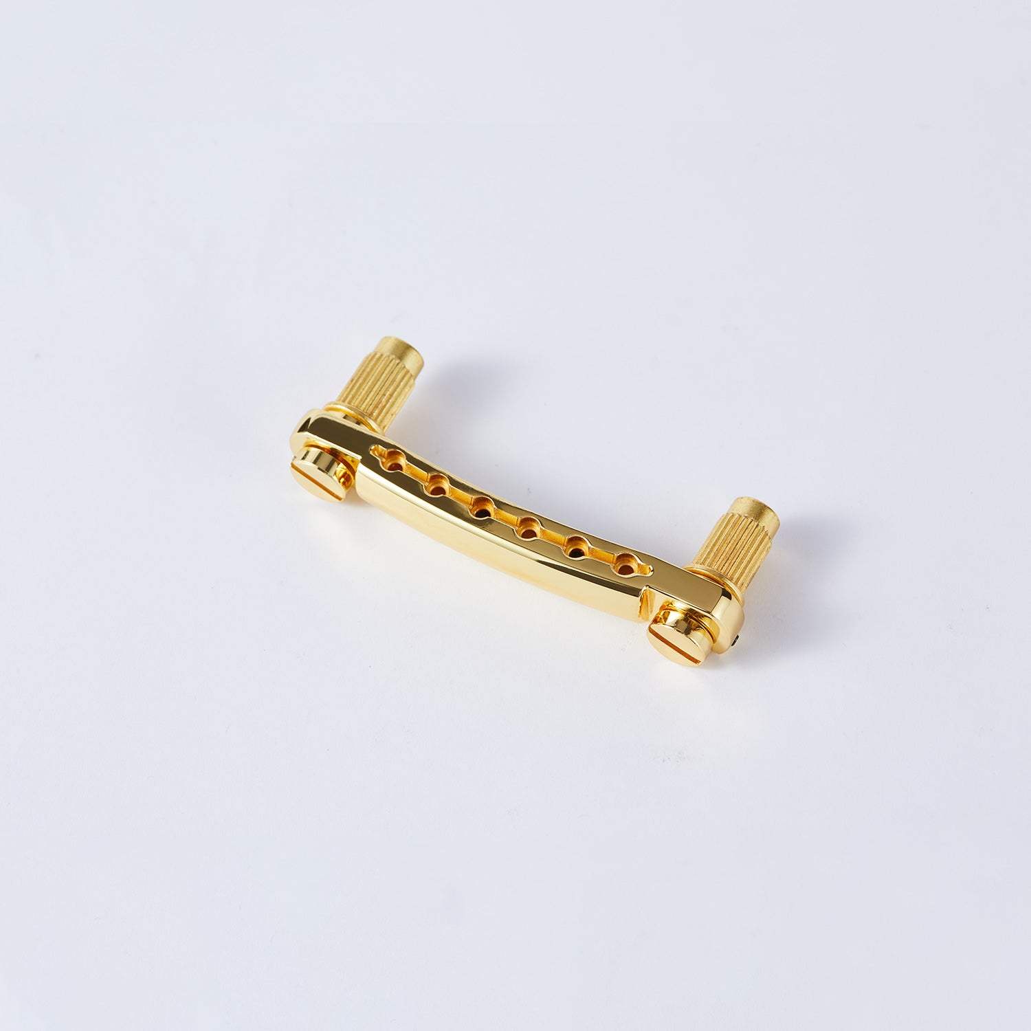 Guyker Guitar Tune-O-Matic Tailpiece Stop Bar with Studs - Bridges Parts Replacement for LP SG Style 6 String Electric Guitar