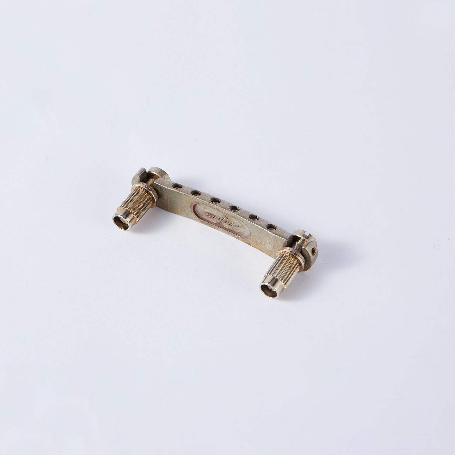 Guyker Guitar Tune-O-Matic Tailpiece Stop Bar with Studs - Bridges Parts Replacement for LP SG Style 6 String Electric Guitar