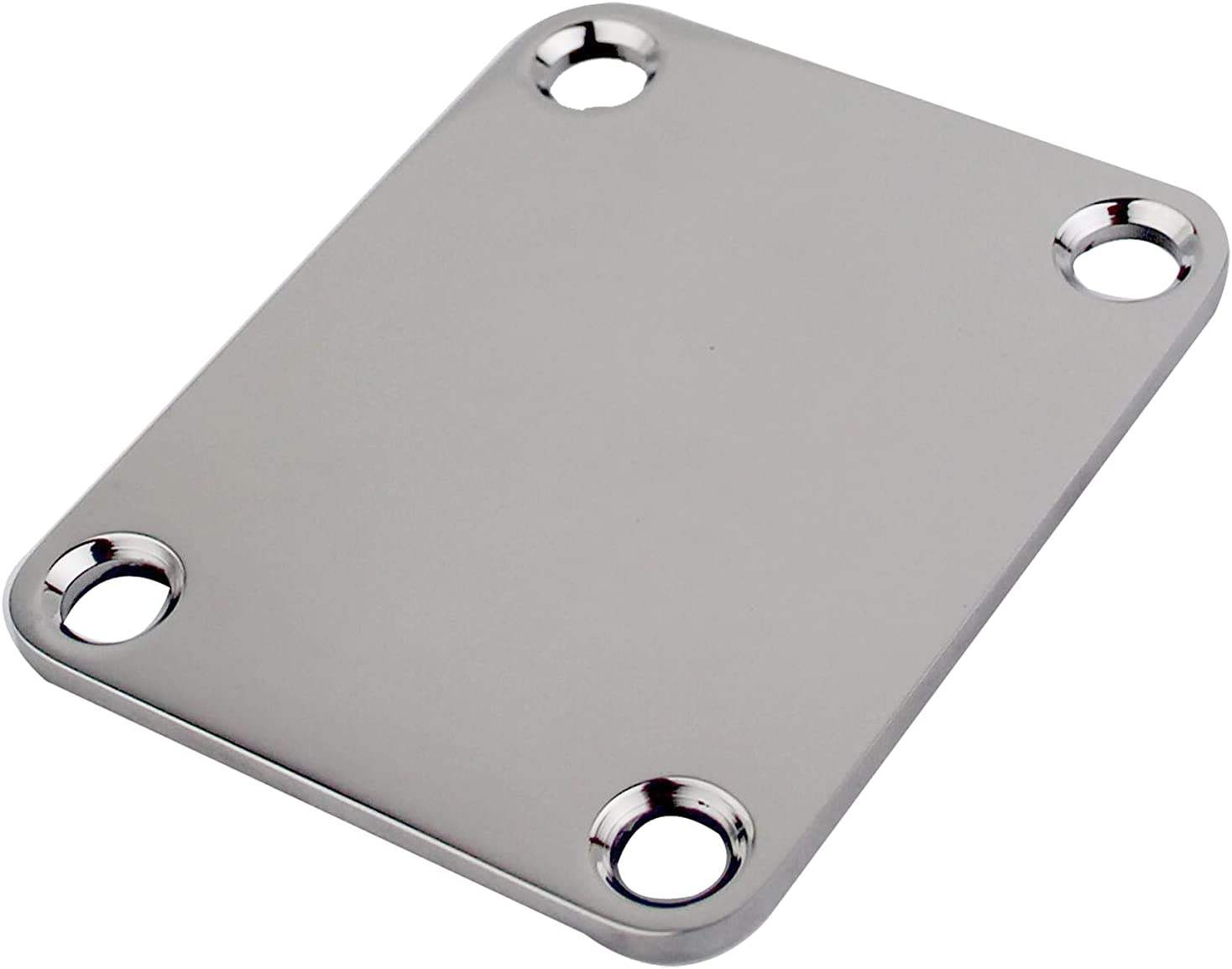 Guyker Titanium Alloy Electric Guitar Bass Neck Plate, Neck Joint Plate, NeckPlate Replacement Part - Guyker