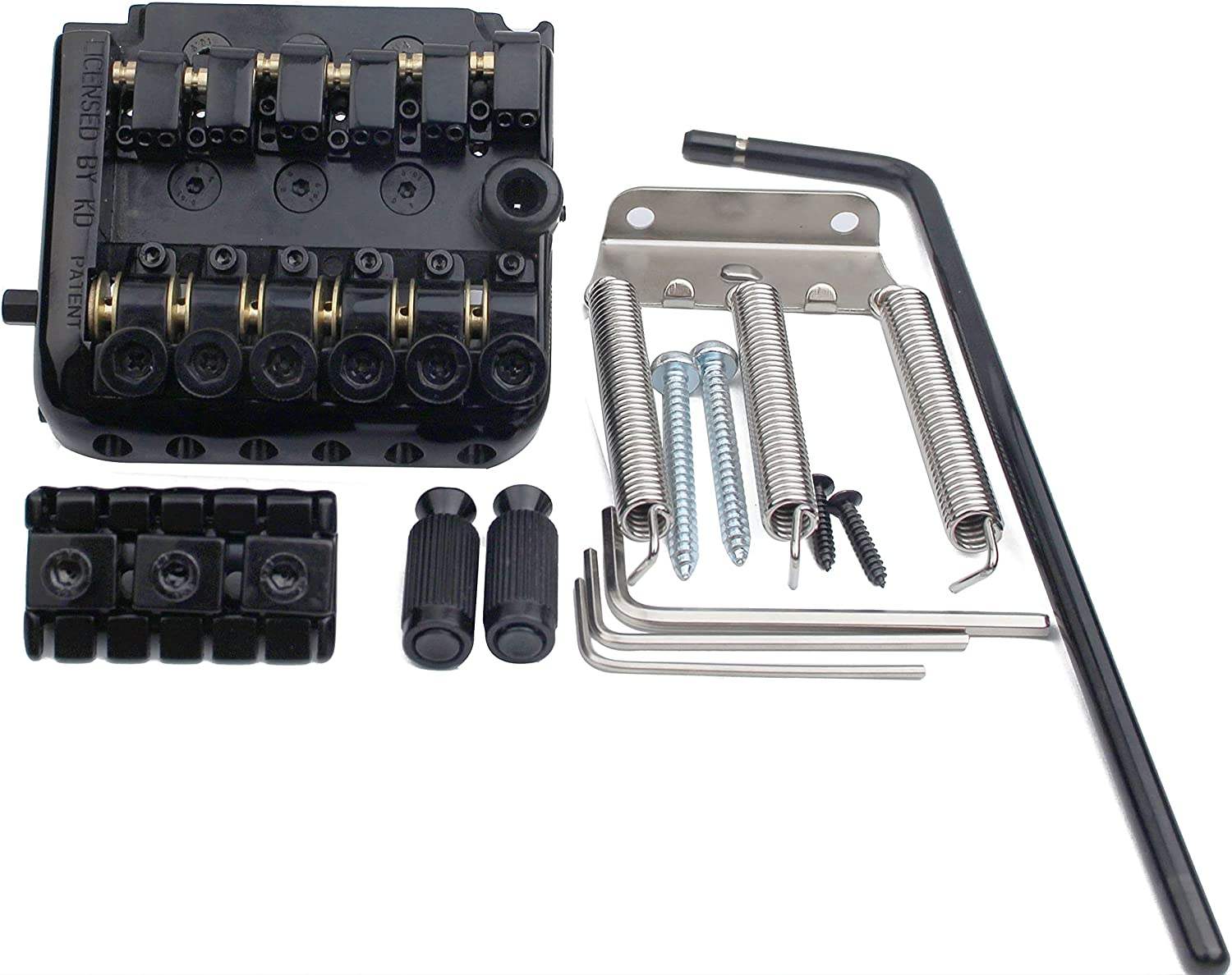 Headless Tremolo Guitar Bridge 6-String Fixed Hardtail