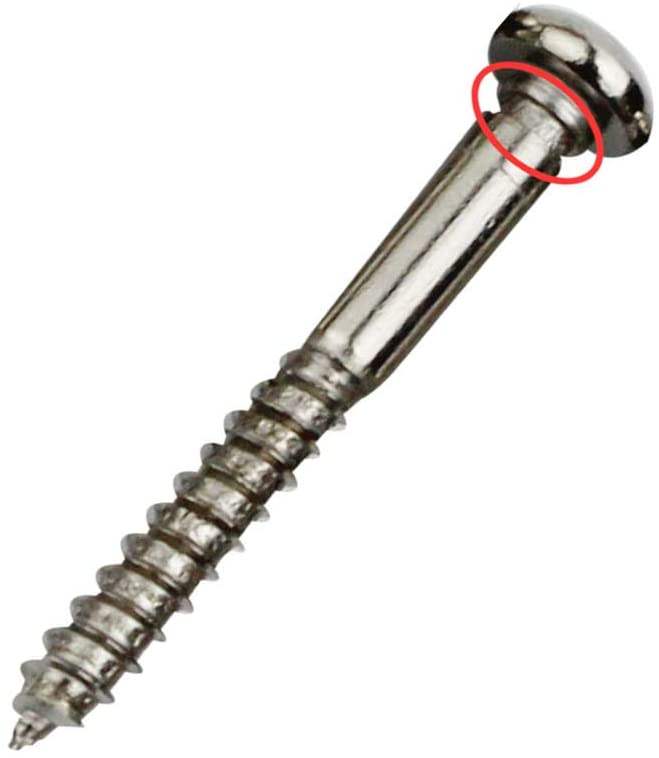 Notched Mounting Screws for Tremolo Bridge Saddles | Guyker