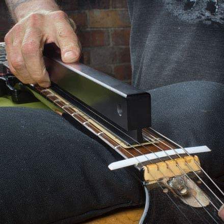 Tool-Sandingbeam Aluminum Fretbar Understring Leveler - 9” Fret Sanding Levelin - Guyker