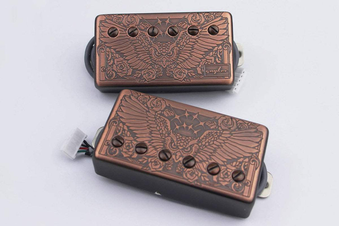 2X Pickup Humbucker per Chitarra LP Nel Cromato Sigillato Pick 2X Pickup Humbucker per Chitarra LP Nel Cromato Sigillato Pick