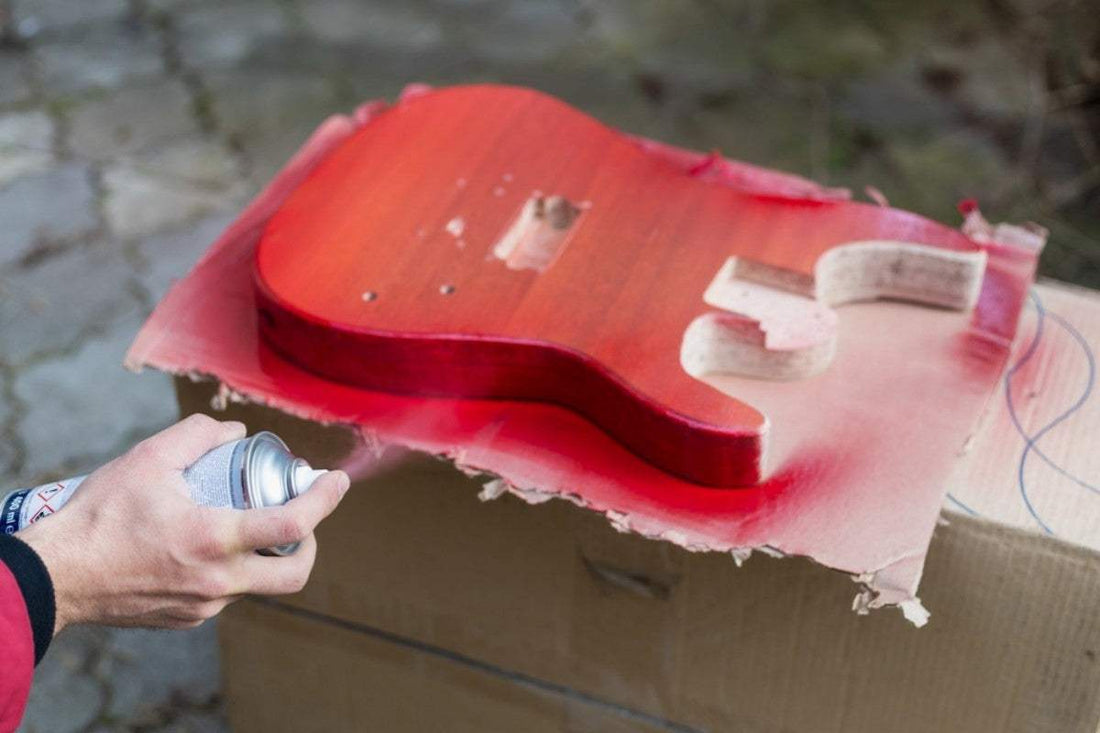 Best Way to Paint and Finish a DIY Guitar without Specialist Tools
