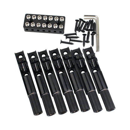 BG3004 Juego de Bloqueo de Cuerdas para Puente de Guitarra Sin Cabeza Guyker de 6 Cuerdas