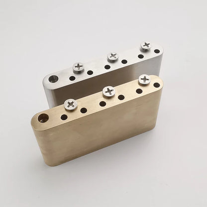 Tremolosysteem Brug met roestvrijstalen en messing blokken voor Mexico Fender / Squier CV