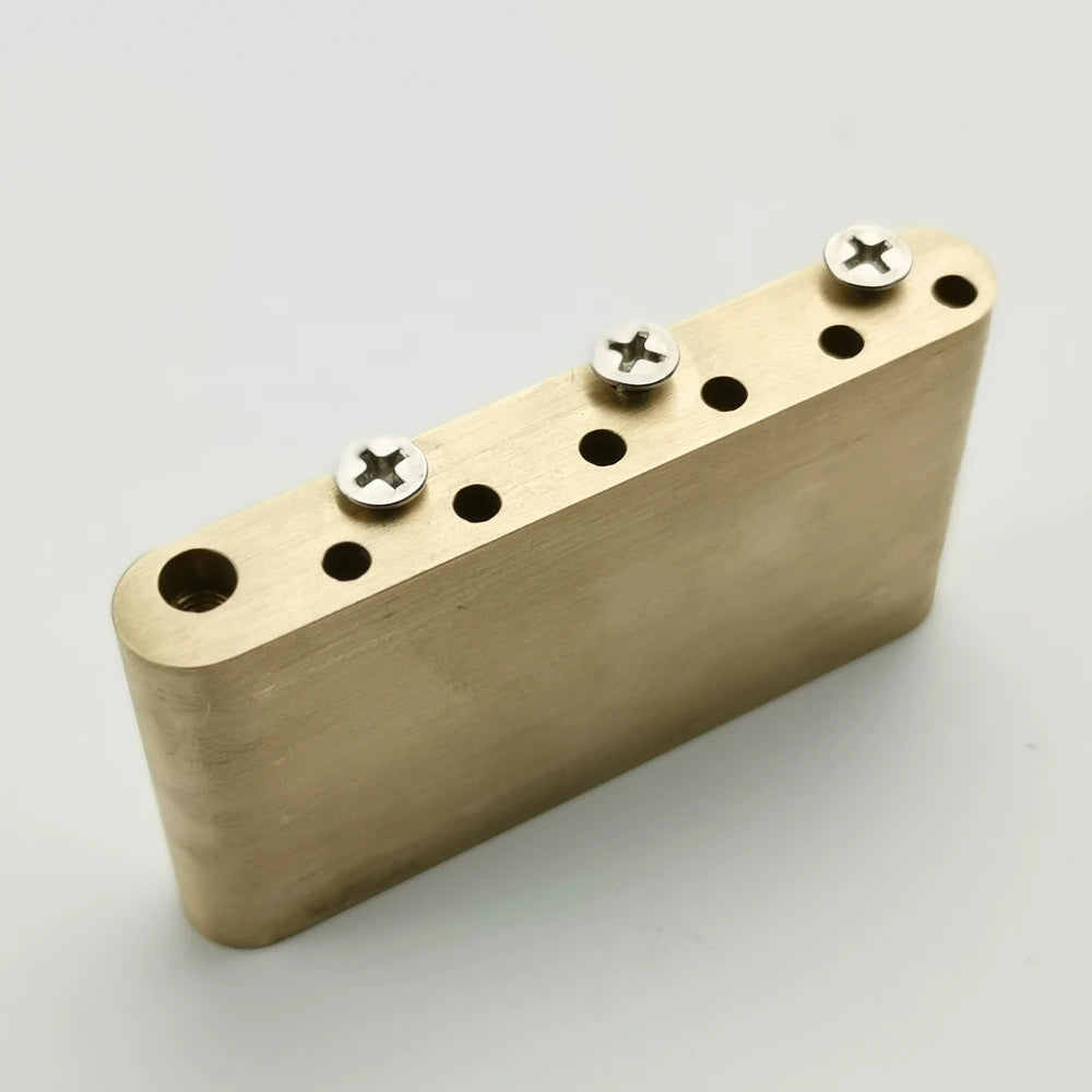 Guyker Electric Guitar Tremolo System Bridge Stainless Steel Block Bra