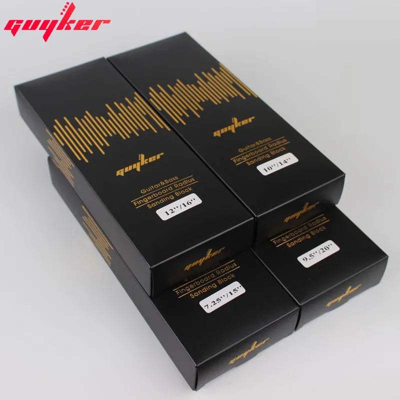 Tool-SandingBlock Two-Way Radius Sanding Block for Fret Leveling Fingerboard - Guyker