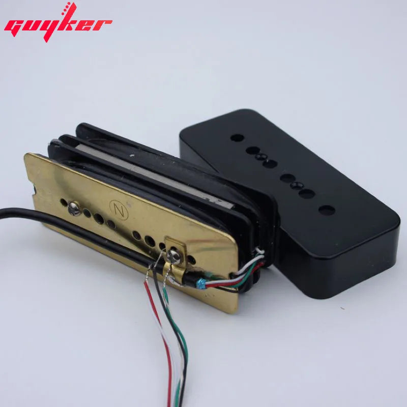 P90 Double Layer Noise Reduction Guitar Pickup Black/Yellow