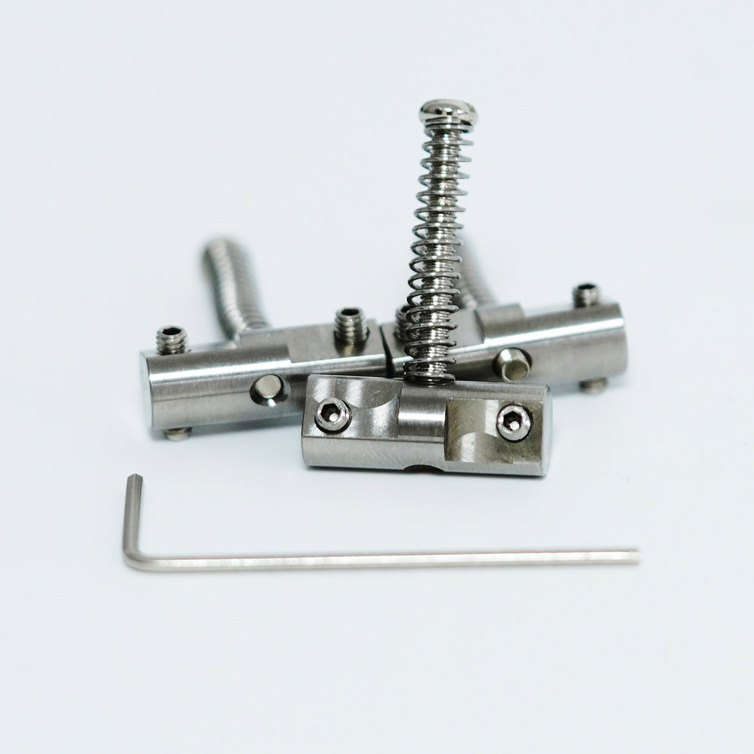 High-Quality Bridge Saddles for ST, Tele, or Tune-O-Matic | Guyker