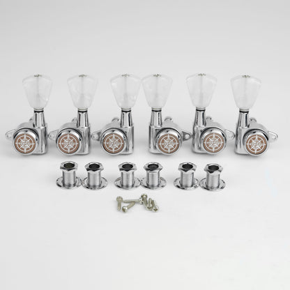 Guyker GK102SP-A Locking Guitar Tuners for Electric Guitar 1:21 Ratio