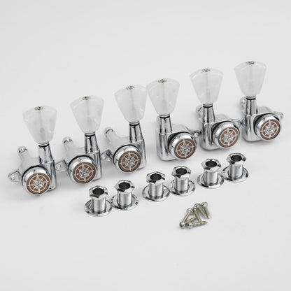 Guyker GK102SP-A Locking Guitar Tuners for Electric Guitar 1:21 Ratio