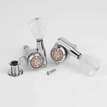 Guyker GK102SP-A Locking Guitar Tuners for Electric Guitar 1:21 Ratio
