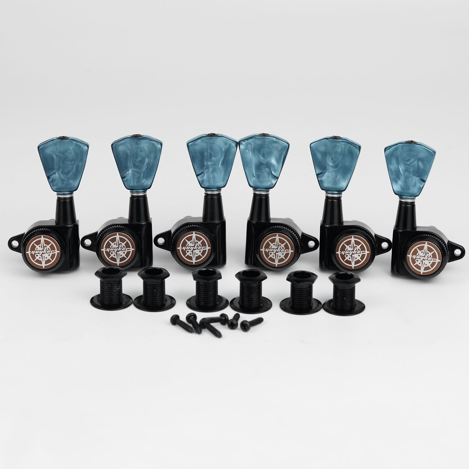 Guyker GK102SP-A Locking Guitar Tuners for Electric Guitar 1:21 Ratio