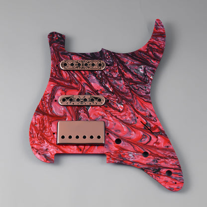 11-hole S/S/H Modern Resin Pickguard for ST  Guyker