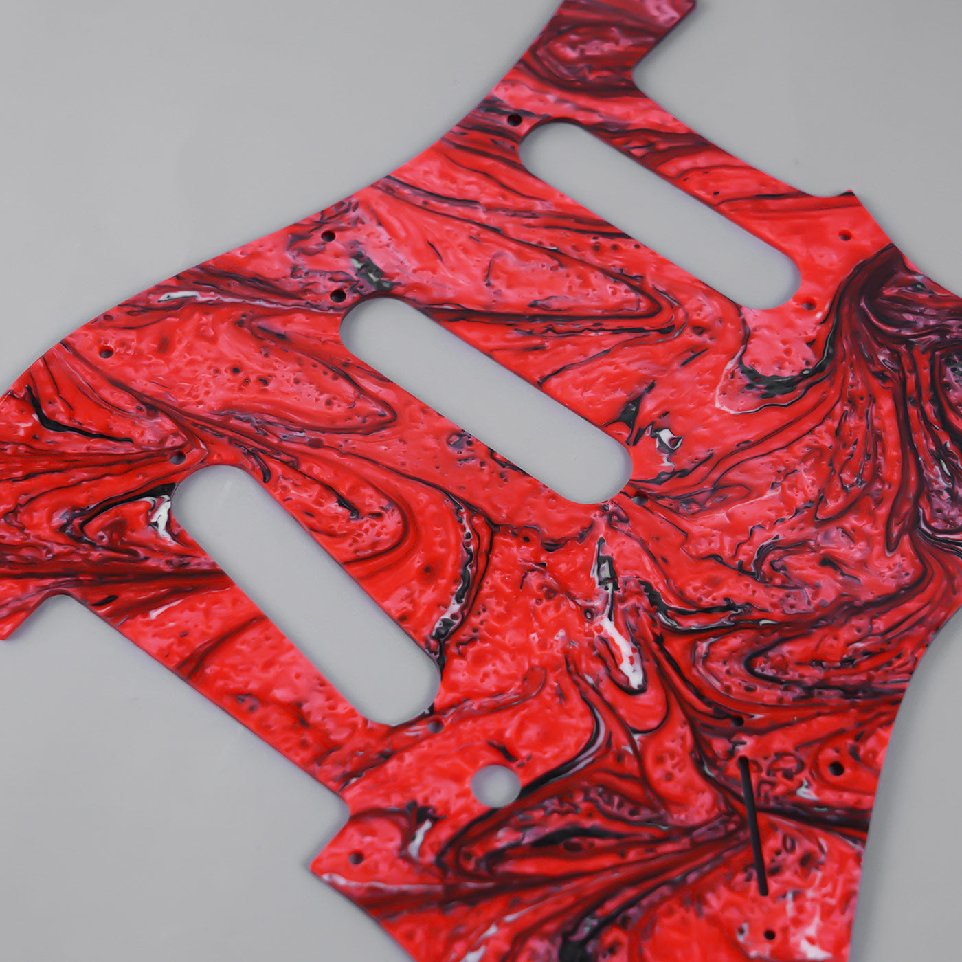 11-hole S/S/S Modern Resin Pickguard for ST Guyker