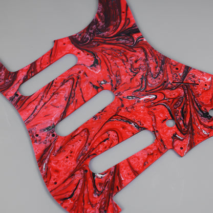 11-hole S/S/S Modern Resin Pickguard for ST Guyker