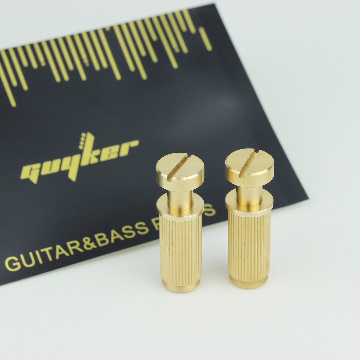 Guyker LZ001 Steel Brass Guitar Standard Bridge Pivot Screws Guyker LZ001 Steel Brass Guitar Standard Bridge Pivot Screws