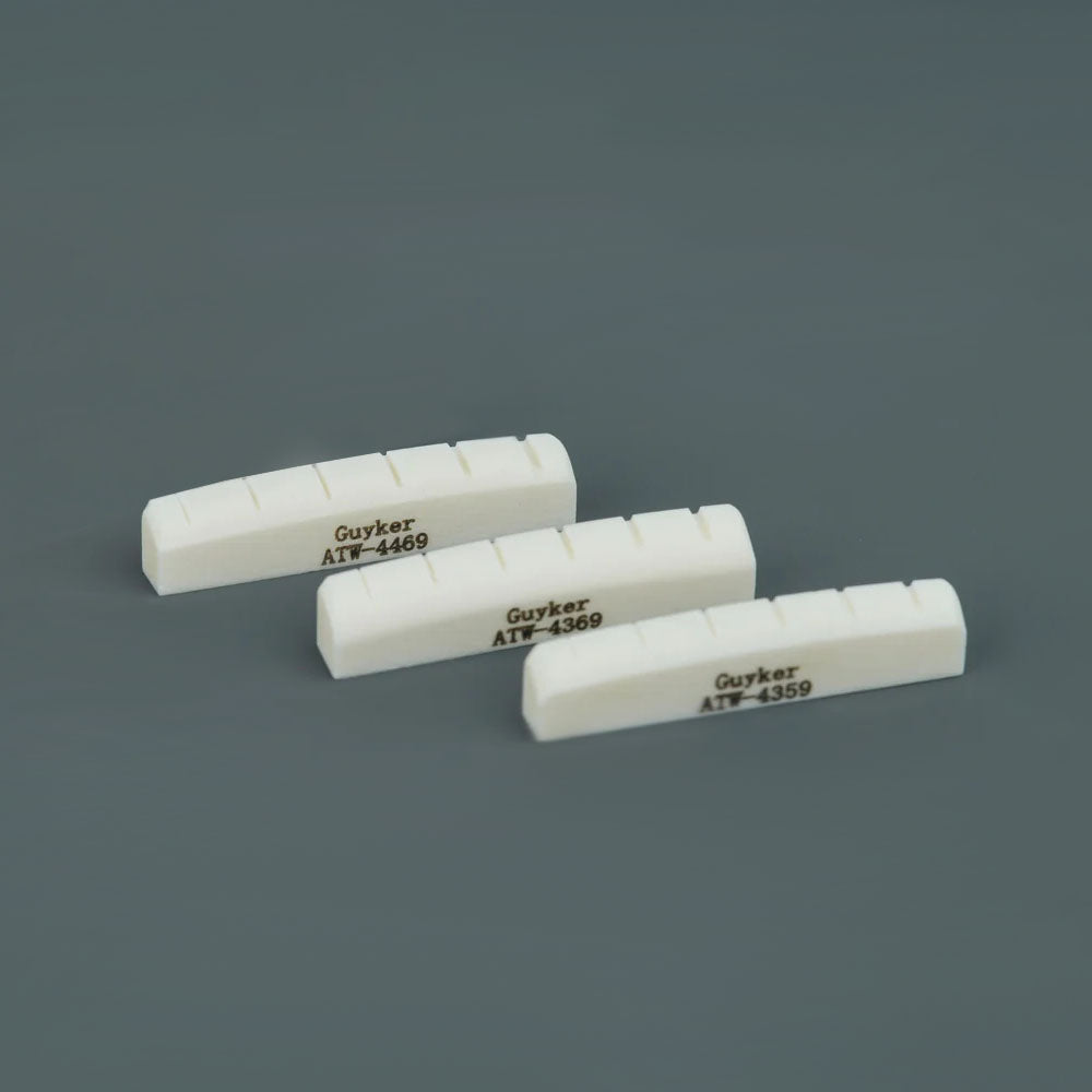 Guyker White Bone Nut For Acoustic Guitar