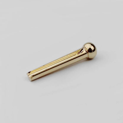 1 Set ( 6 Pcs ) GUYKER Brass Pins Folk Acoustic Guitar Bridge Pins High Craftsmanship