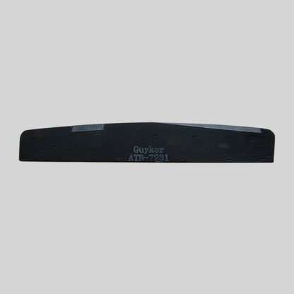 Guyker Bone Nut or Saddle Black Flat for Acoustic Guitar
