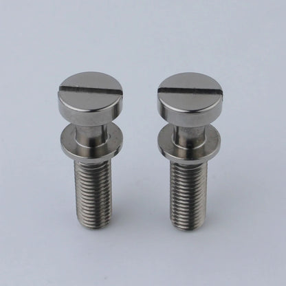 2 Piece Tune-O-Matic Bridge Stud Core Titanium Alloy For EPI/GIB Electric Guitar
