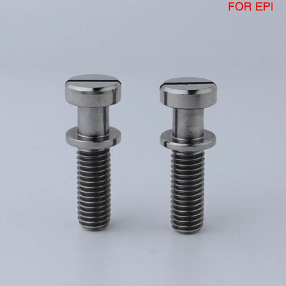 2 Piece Tune-O-Matic Bridge Stud Core Titanium Alloy For EPI/GIB Electric Guitar