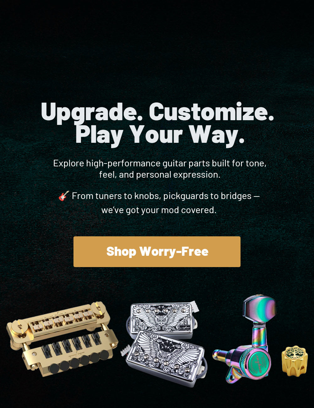 Reimagine Your Guitar & Bass with Guyker Parts - Guyker