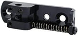 Guyker Vintage Machined Adjustable Stainless Steel Saddle Metal Plate Single Bass Bridge (1 Piece, Black)