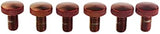 Guyker Red Titanium Alloy Screws Set Replacement Compatible with FR Tremolo System Electric Guitar
