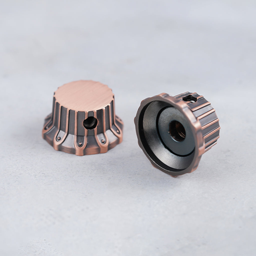 速くおよび自由な NKB-002 Guyker Potentiometer Black Bronze Gold Set Knob 工芸品