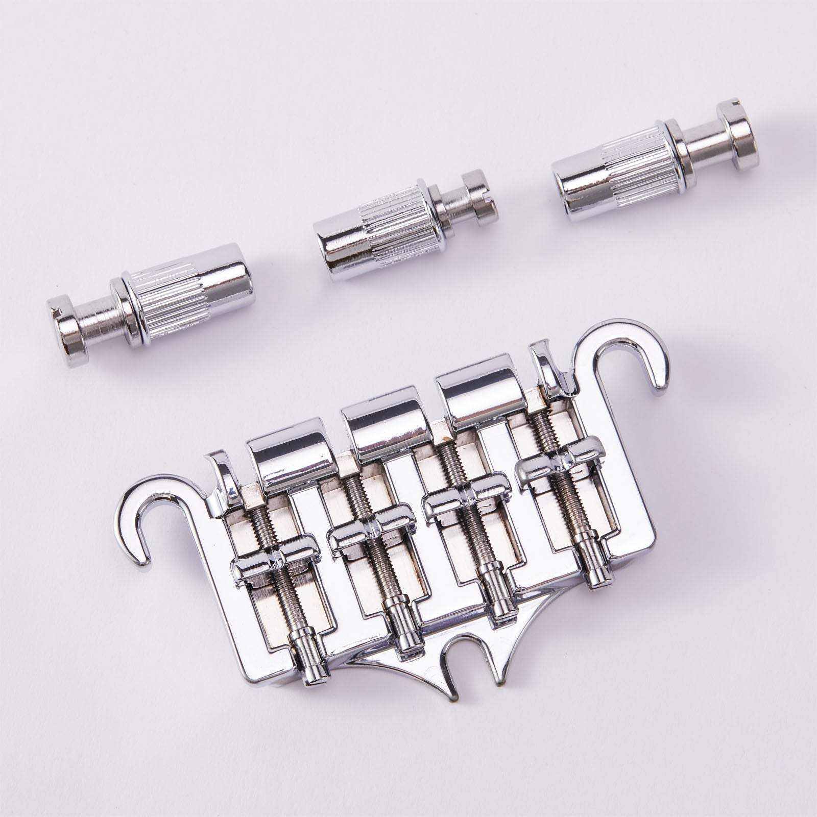3-Point 4-String Floating Bass Bridge Tailpiece Guyker