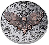 Guyker Guitar Back Cover Butterfly Skeleton Pattern Metal Toggle Switch Compatible with Gibson Les Paul LP Style Guitar