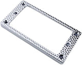 Guyker Metal Flat Humbucker Cover, Pickup Mounting Ring Set - Bridge Neck Pickups Frame Replacement Part for Electric Guitar or Precision Bass(2PCS, PR004 Chrome)