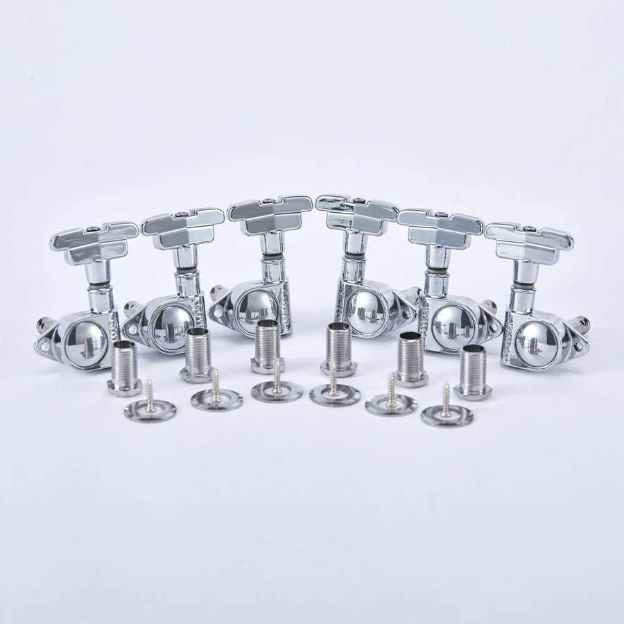 Ready to Ship (US) | GK-109 3R/3L Non Locking Guitar Tuning Pegs Gear Ratio - 1:21