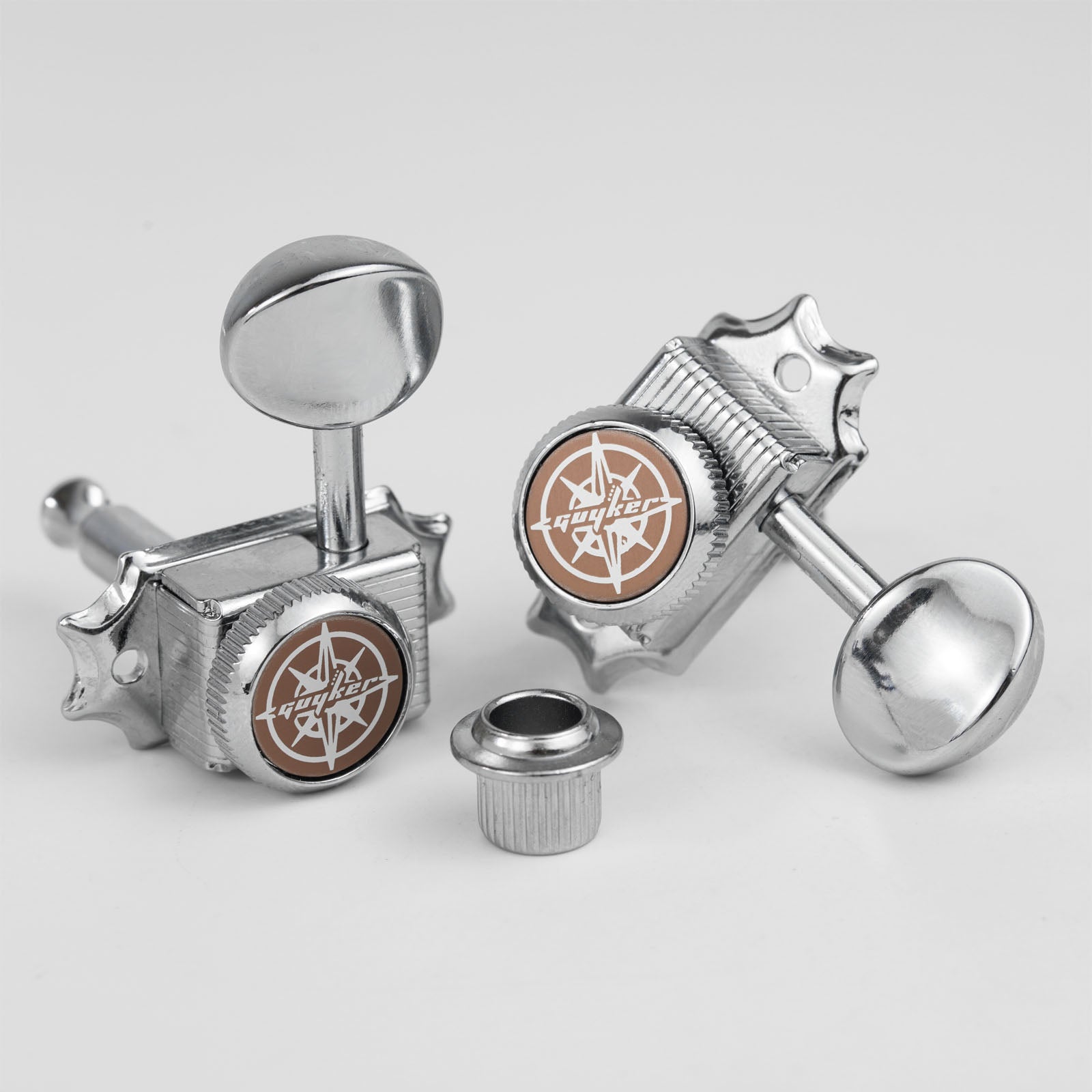 3R+3L Locking Guitar Tuners Vintage Style Machine Heads Guyker