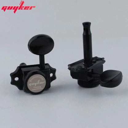 3R+3L Locking Guitar Tuners Vintage Style Machine Heads Guyker