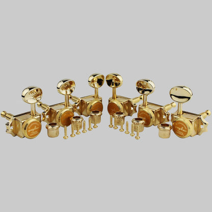 3R+3L Locking Guitar Tuners Vintage Style Machine Heads Guyker