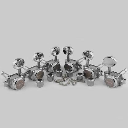 3R+3L Locking Guitar Tuners Vintage Style Machine Heads Guyker