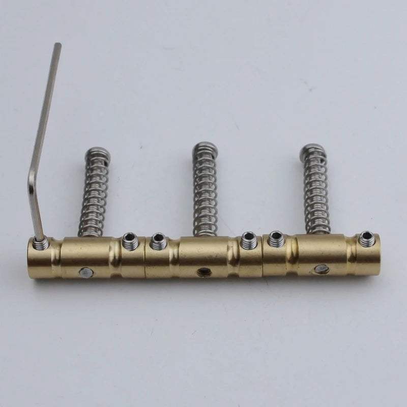 3 pcs In-Tune Guitar Bridge Saddles Brass Material Well 10.8 mm String Spacing  For TL Guitar