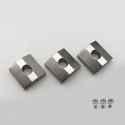 3 pcs Titanium alloy Guitar Locking Nut Clamp (Screw selectable) for FR Tremolo Bridge Parts